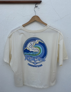 T-Shirt Crop Women / Mulher Carrapateira x Rip Curl