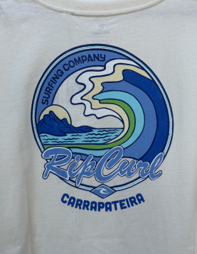 T-Shirt Crop Women / Mulher Carrapateira x Rip Curl