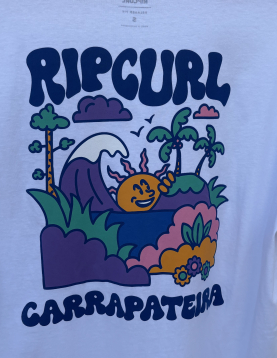 T-Shirt Adulto Rip Curl x Carrapateira